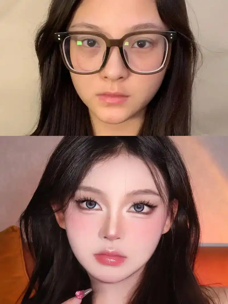 小野猫混血蜜桃妆 日常欧美妆都给我学!一整个辣妹!五官扁平退 - 抖音