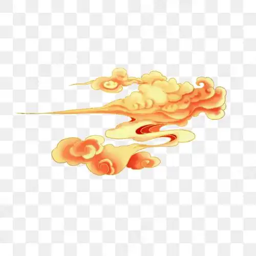 手绘祥云装饰png免扣素材中国风古风传统花纹海报边框图片 - 免抠元素