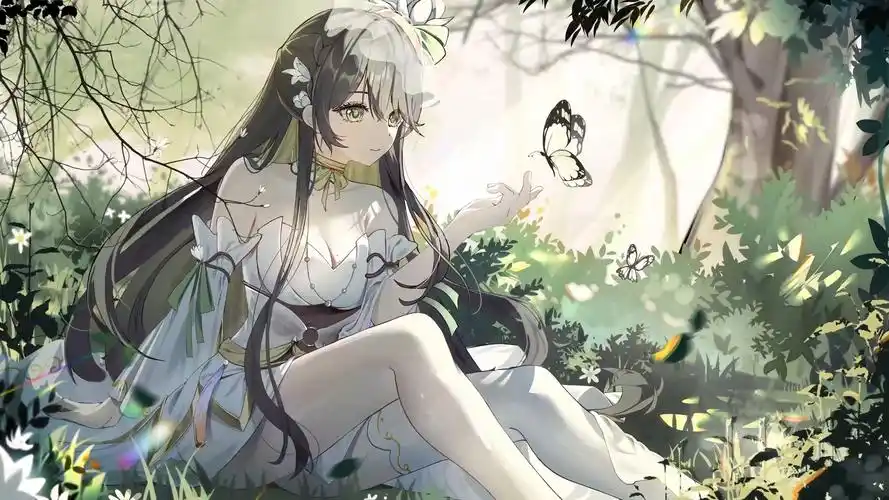 【动态壁纸】温柔的风也曾吹拂过你嘛!