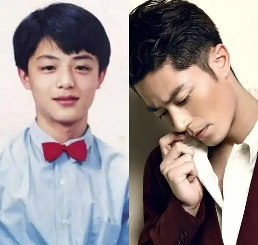 第三张来自军艺校草的杨洋,这颜值,这表情从小就没有变过,很适合演绎