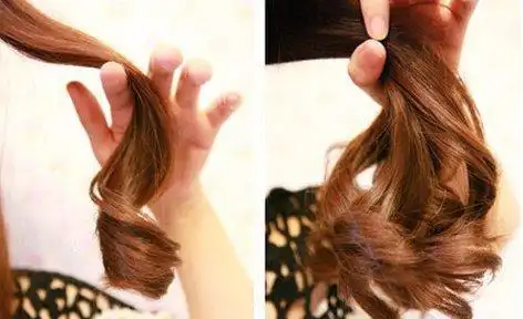 中分卷发怎么扎好看 中卷发扎法步骤图解