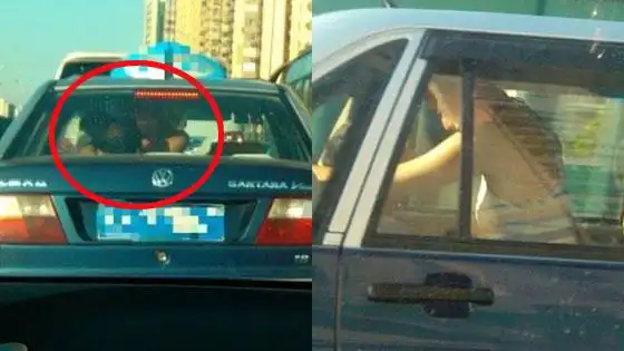 男女出租车内车震