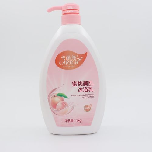 蜜桃美肌沐浴乳沐浴露滋润清香水果香家庭装1kg 蜜桃美肌沐浴露1kg