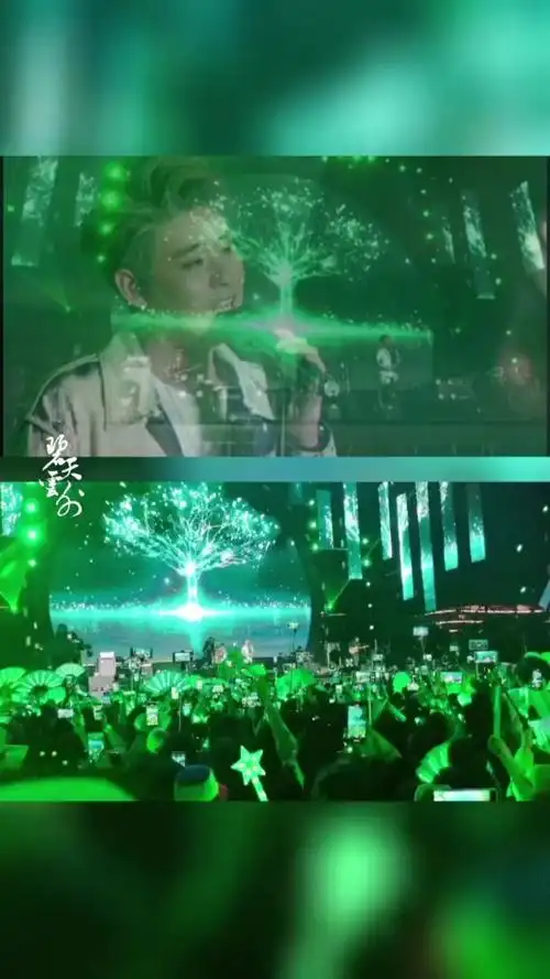 张云雷#张云雷国潮音乐节,一片绿海为你而来