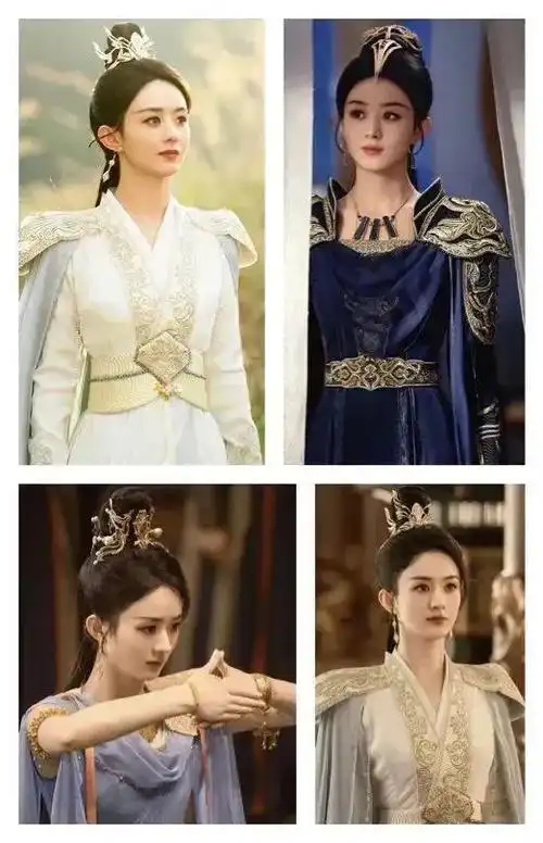 赵丽颖1936岁颜值变化从可爱到霸气不整容真的可以美很久