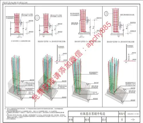 免费获取16g1013独立基础条形基础筏形基础桩基础三维图集