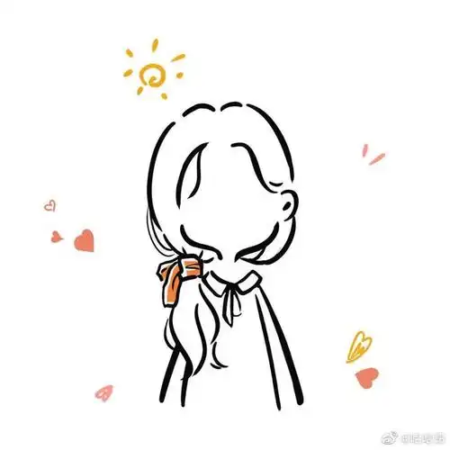 头像 | 简笔画教程 分享一波丸子头画法 可爱简笔画头像图源网络侵删