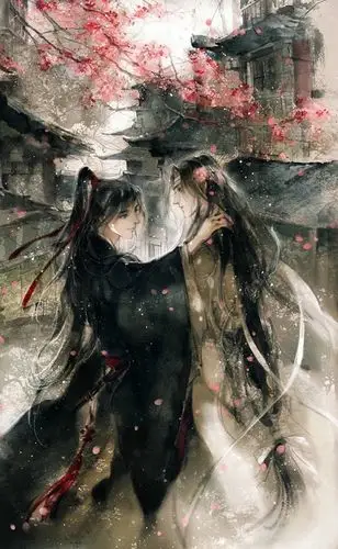 魔道祖师 蓝忘机&魏无羡 忘羡一曲远 曲终人… - 堆糖,美图壁纸兴趣