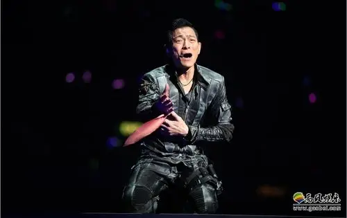 "my love刘德华world tour 2018"跨年演唱会:太太朱丽倩带女儿捧场