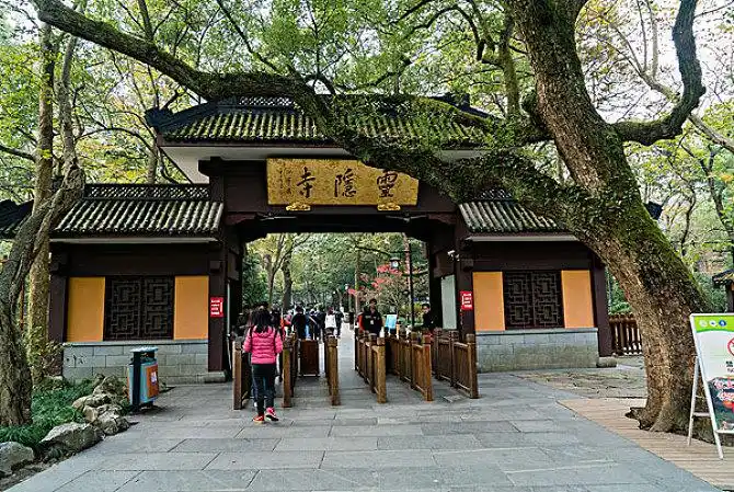 杭州灵隐寺图片_全景网