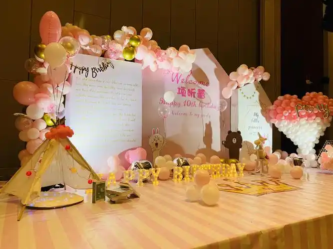 给你一个难忘的苏州宝宝宴气球生日宴气球装饰布置