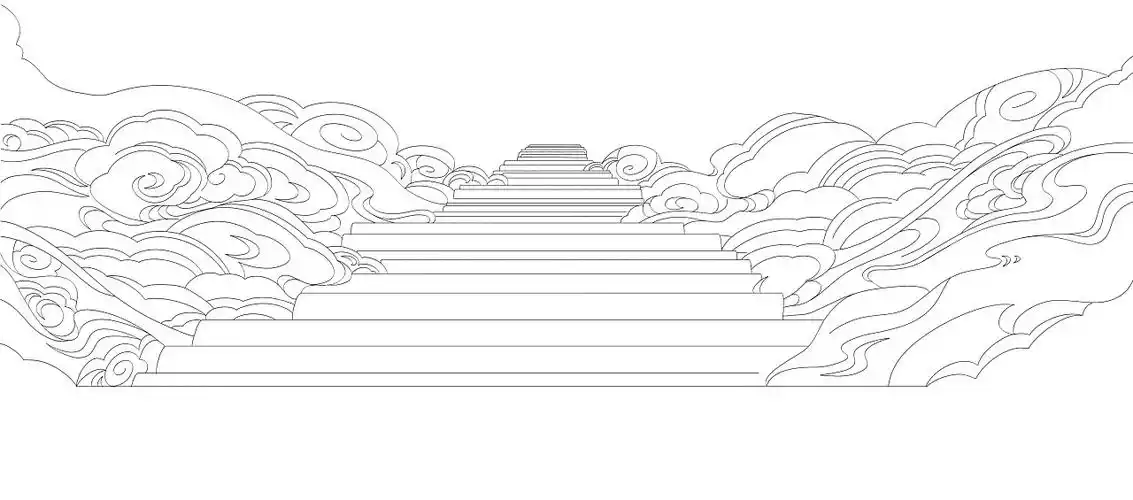 2020年终画卷-南天门台阶