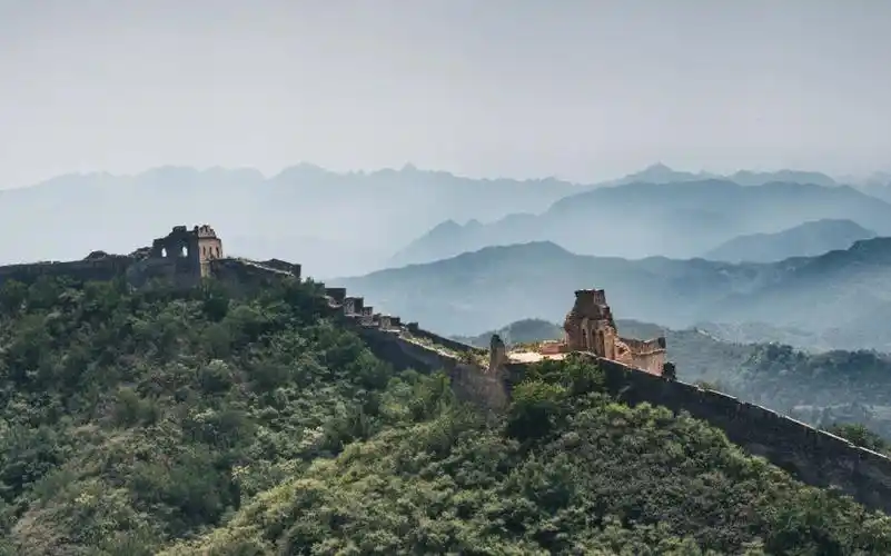 端午节游蟠龙山长城