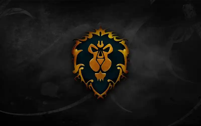 这个背景图片,魔兽世界联盟的,谁有,要高清的