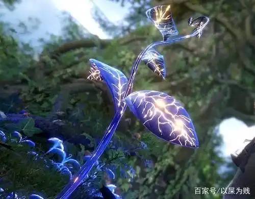 斗罗大陆蓝银草的简笔画