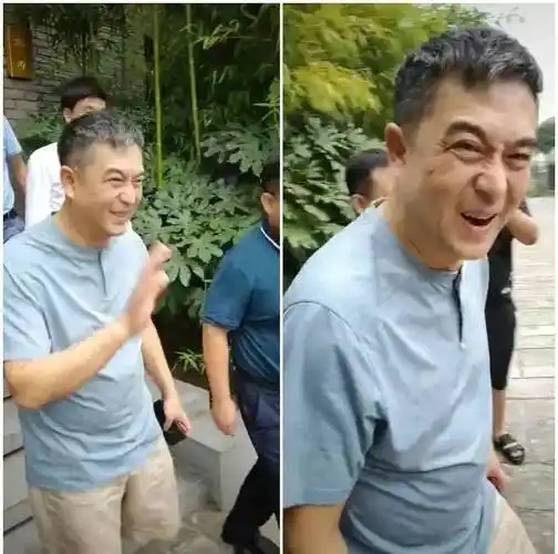 张嘉译夫妻老了都不装,一个背驼厉害直不起腰,一个头发稀疏像奶奶_王