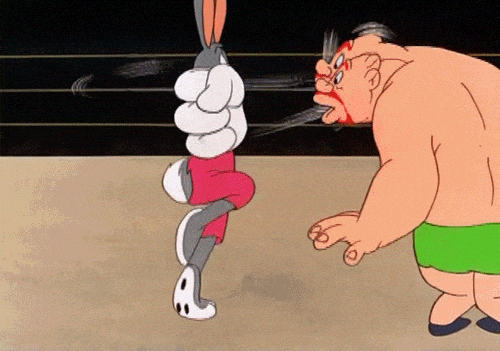 搞笑gif趣图大爷你不乐意擦皮鞋就换我的