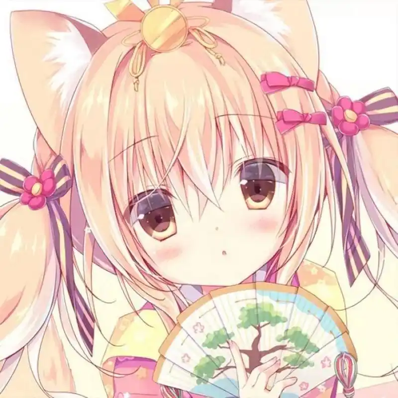 仙气可爱的动漫女生头像