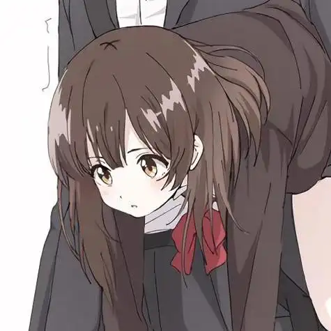 qq二次元动漫情侣头像好看唯美,在一起是为了有依靠