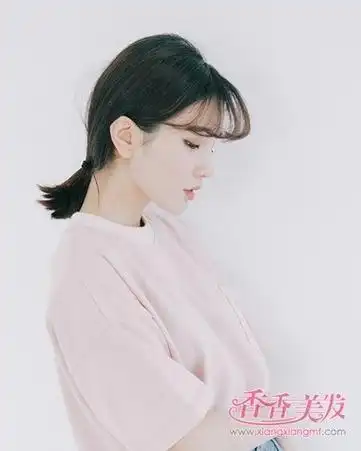 女生扎短发发型,中短发发型,都是有好的发型给推荐的哦~女生空气刘海