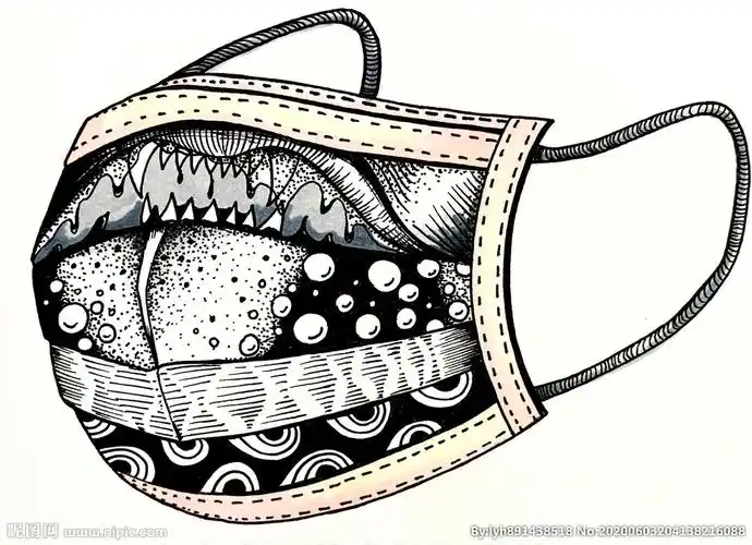 口罩设计图__绘画书法_文化艺术_设计图库_昵图网nipic.com
