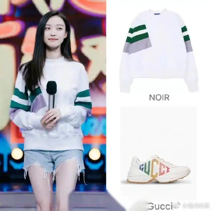 倪妮亮相《快乐大本营》,最潮的夏秋换季甜美look,卖家秀的示范!