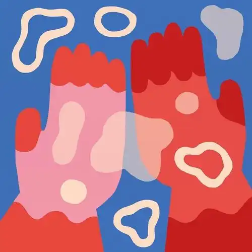 匈牙利插画师annak02vecses使用色块构成的简约插图设计