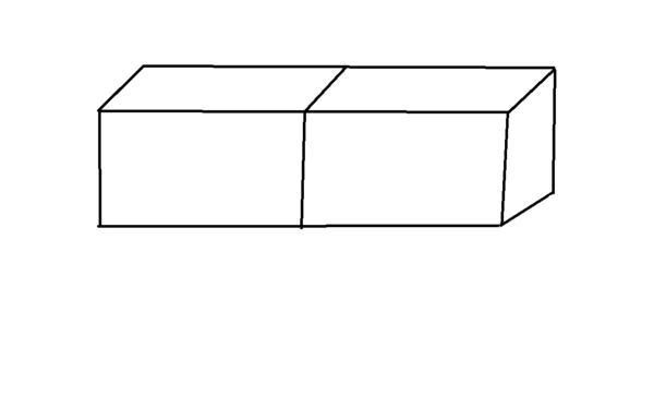 如右图,一根长方体木料长3m.