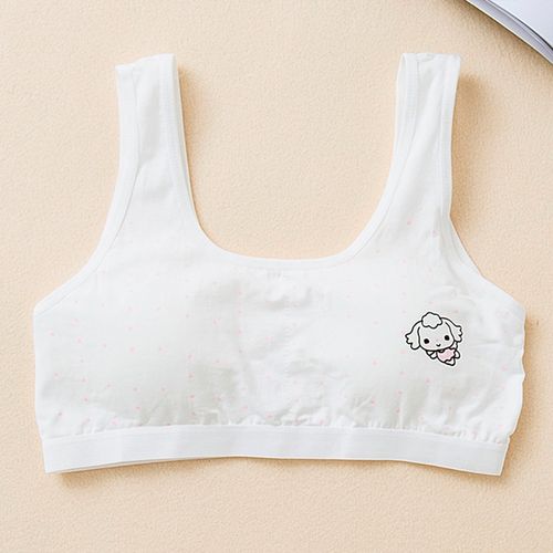 伊颜纯儿童内衣女儿童胸罩九岁一十三岁少女文胸 发育期中学生无钢圈