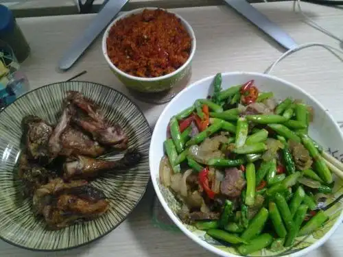 金慧财务做的一个人的晚餐