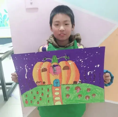 【业堂艺术馆】少儿部(大班)第十一周优秀作品