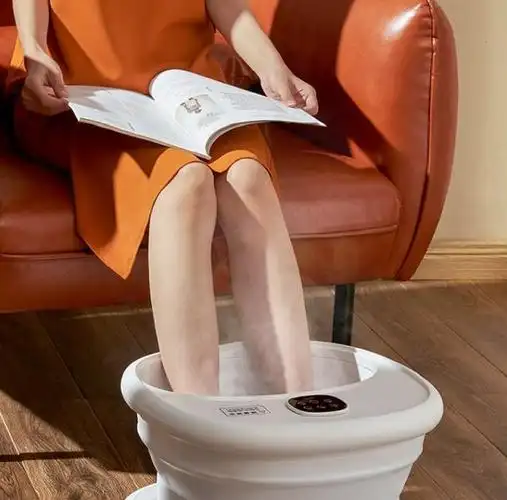 美的可折叠泡脚桶,都市年轻人的解压利器