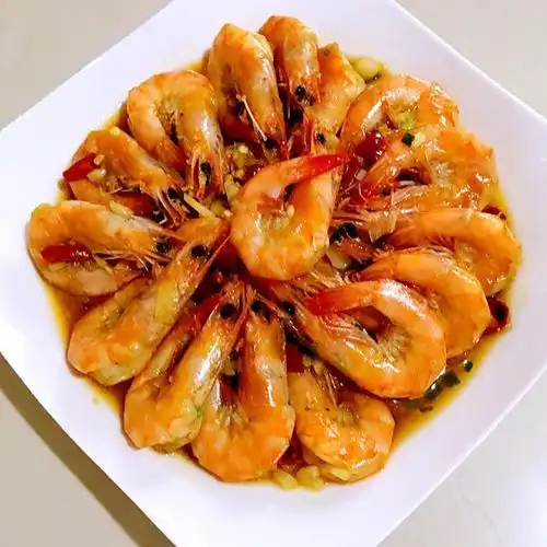 蒜泥香辣虾,好吃又好看,家常宴请都可以的高颜值菜品!