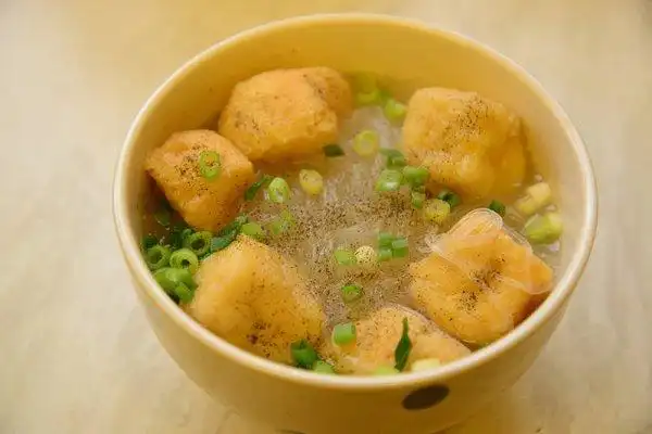 susuanlu做的油豆腐粉丝汤