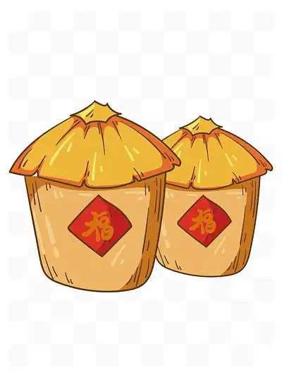 秋收的季节 i> i>粮 /i> /i> i> i>食 /i> /i> i> i>粮 /i> /i>仓插画