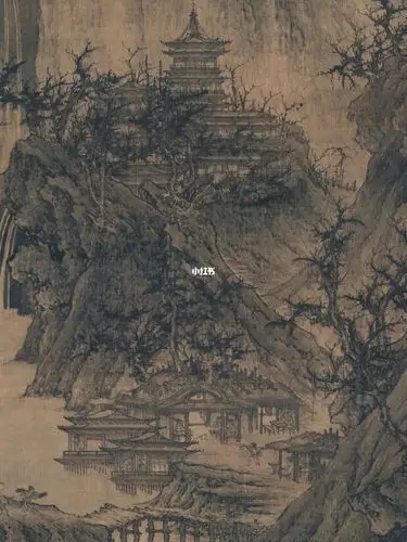 翕兮61怀古北宋李成晴峦萧寺图