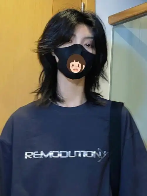 日系短发狼尾鲻鱼头帅气短发发型