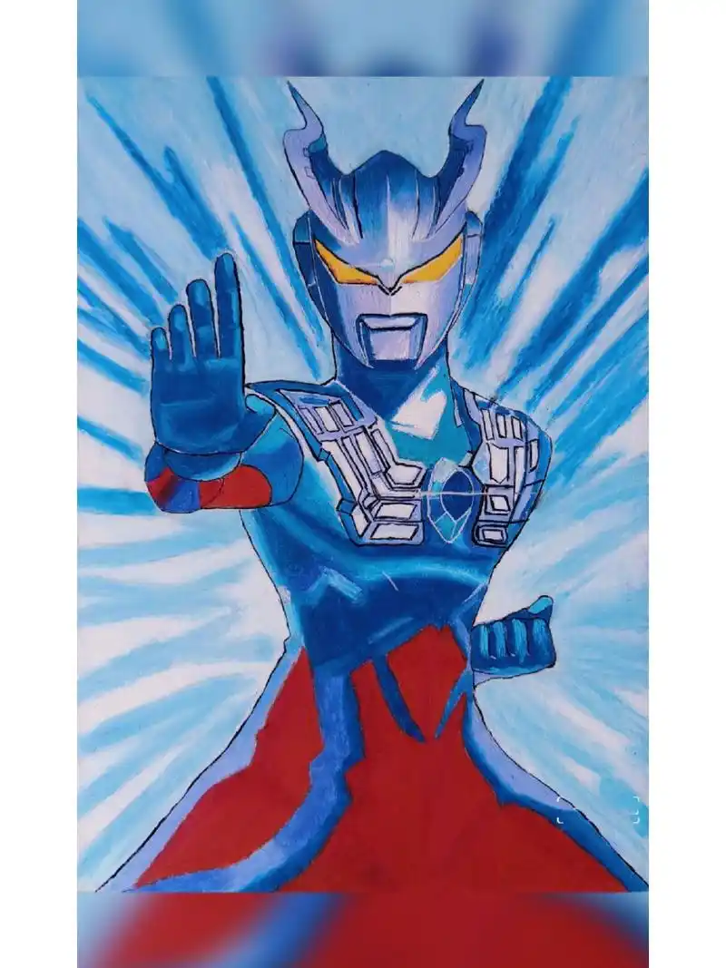 我也终于认识了一个奥特曼并深深的记住了他的名字——赛罗!