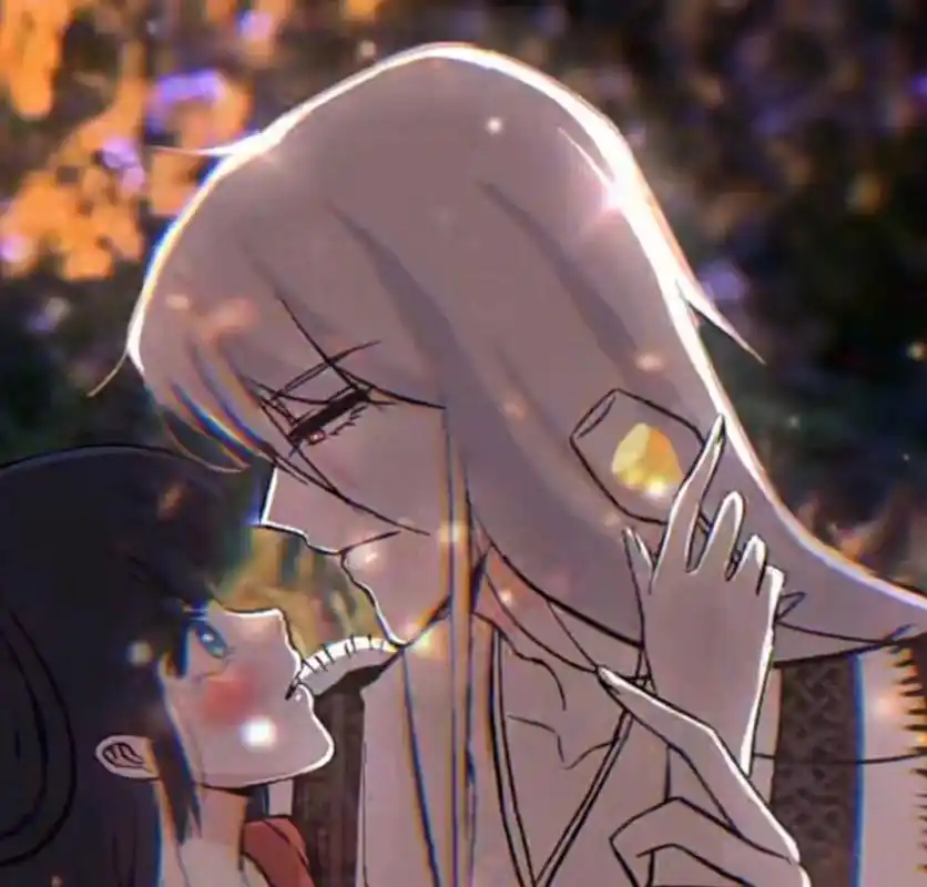 鬼王大人和白真真的情侣头像200