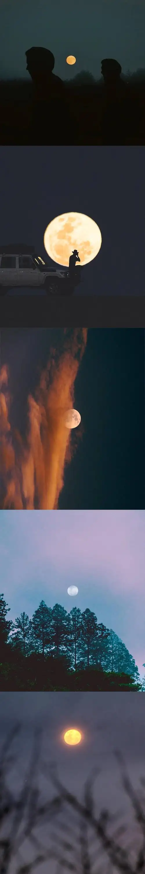 月亮 背景图微博@关于壁纸侵删