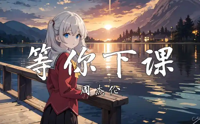 【4k无损】《等你下课》-周杰伦-愿你我手拥幸福-印记-哔哩哔哩视频