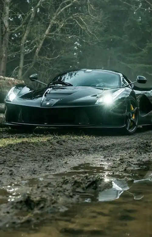 法拉利拉法高清手机壁纸,不愧为一代法王!超级帅!