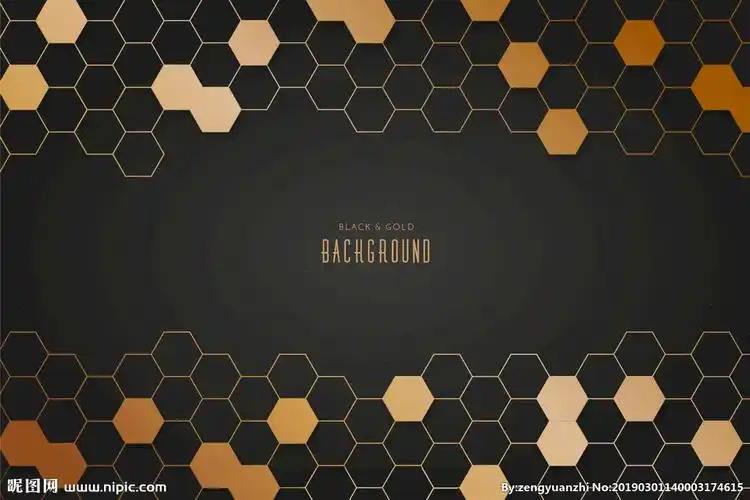 黑色和金色背景图片