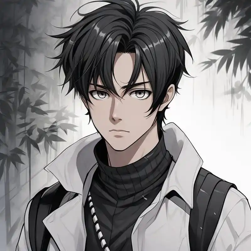 90 高冷动漫男生头像合集