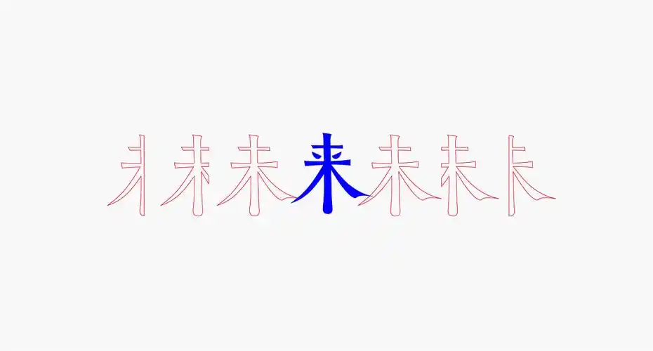 字体设计"未来"