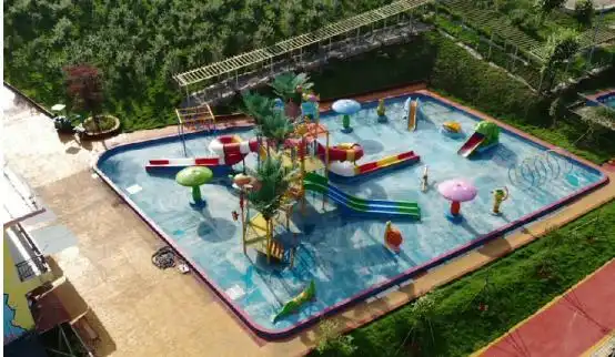 蓝天白云,水上乐园,侏罗纪公园 与宜丰的夏天交相辉映 2020美好的