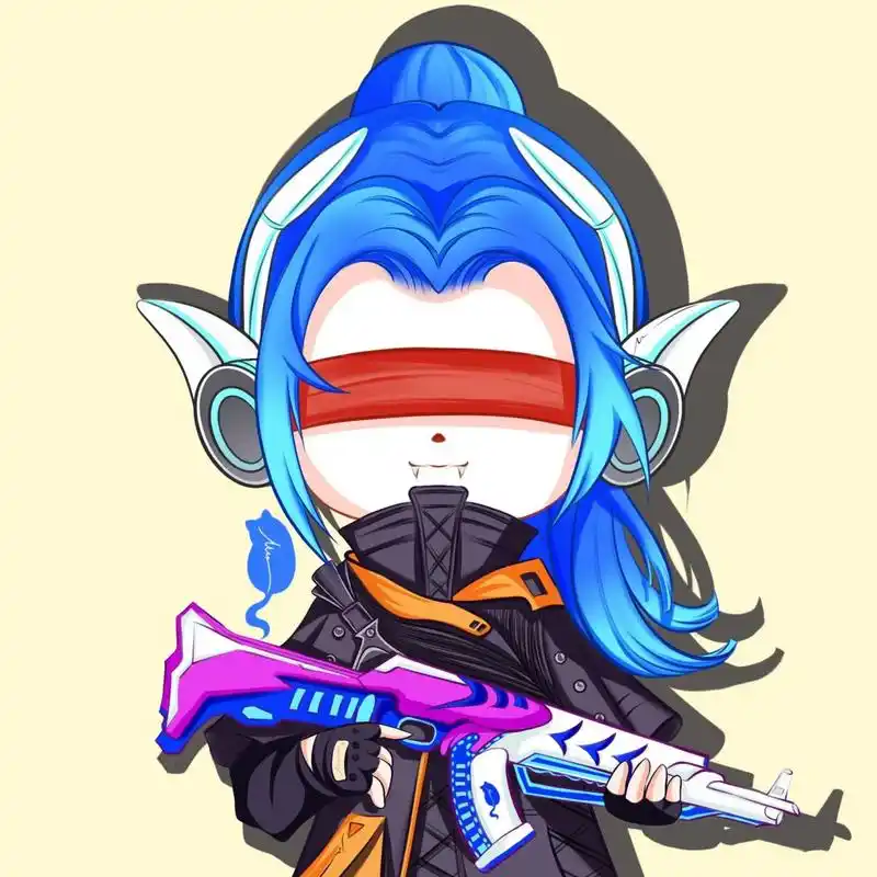 头像  和平精英头像 火箭少女发型 q版头像    原创不易请勿盗用,临摹