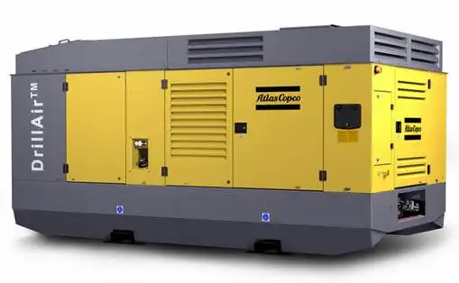 阿特拉斯61科普柯drillair大型高压移动式空压机亮相中国