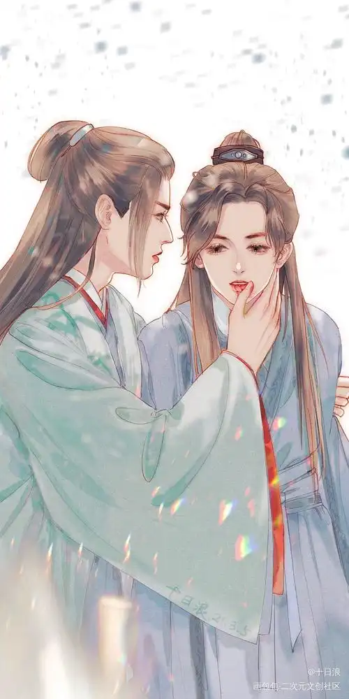 「山河令」_山河令温周古风厚涂绘画作品