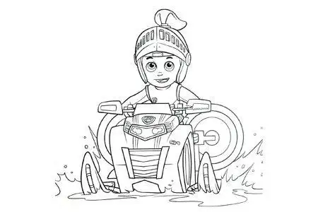 手工专题汪汪队简笔画